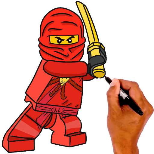 Cara Menggambar Ninja. Cara menggambar karakter Ninja