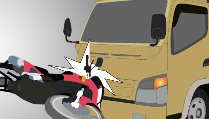 Motor Jalan Sendiri. Viral di Medsos, Motor Jalan Sendiri dan Tabrak Mobil – Polres