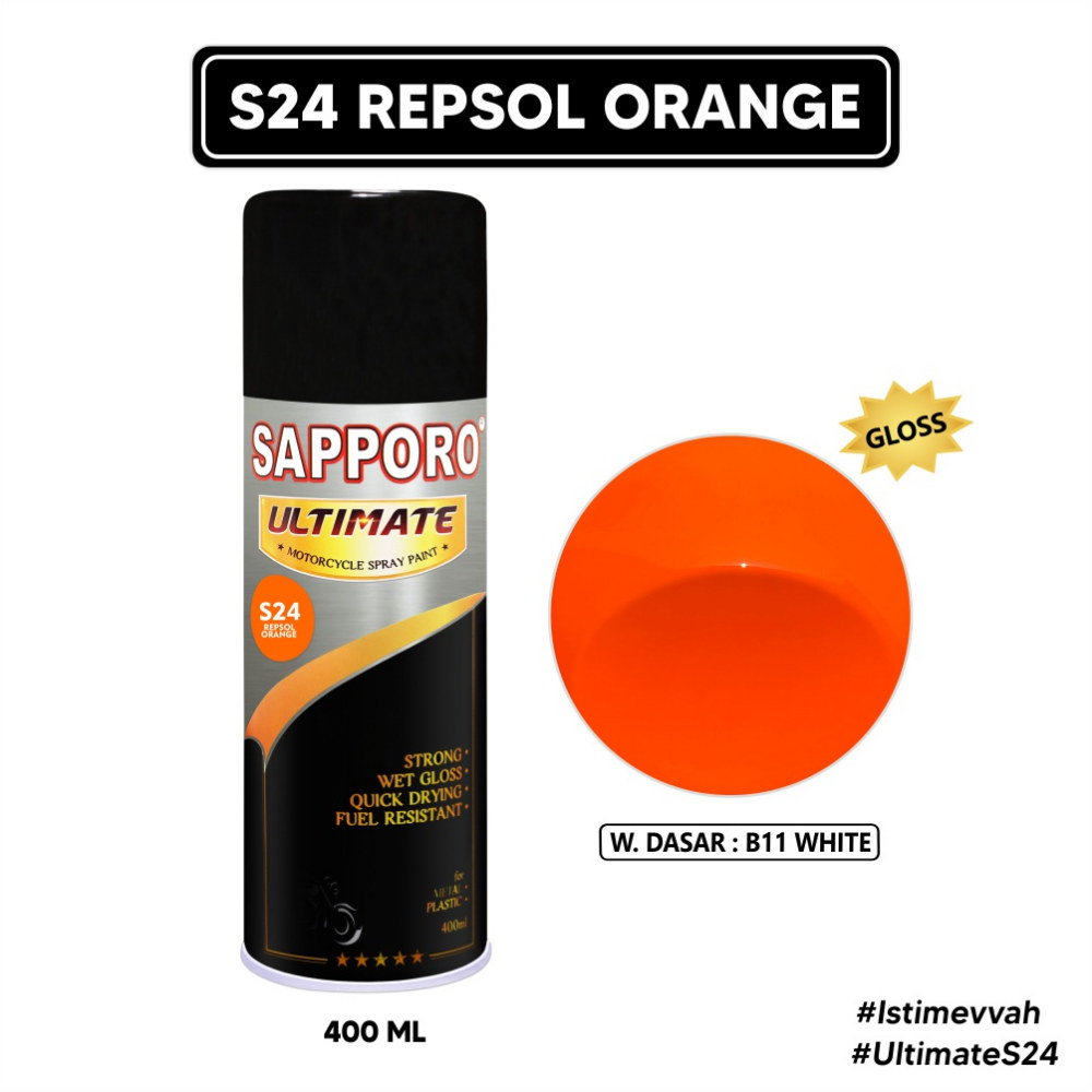 Cat Orange Repsol. Sapporo Ultimate S24 Repsol Orange