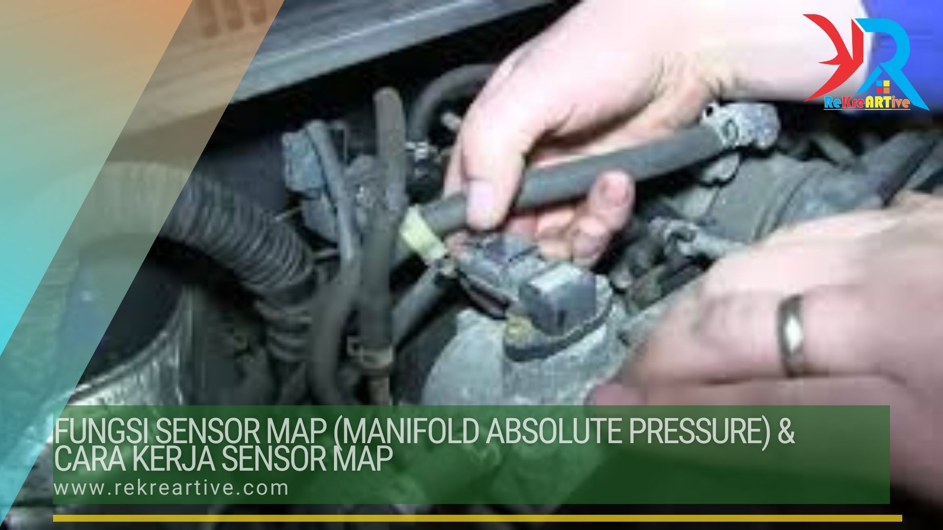 Letak Manifold Absolute Pressure Sensor. Fungsi Sensor MAP (Manifold Absolute Pressure) & Cara Kerja