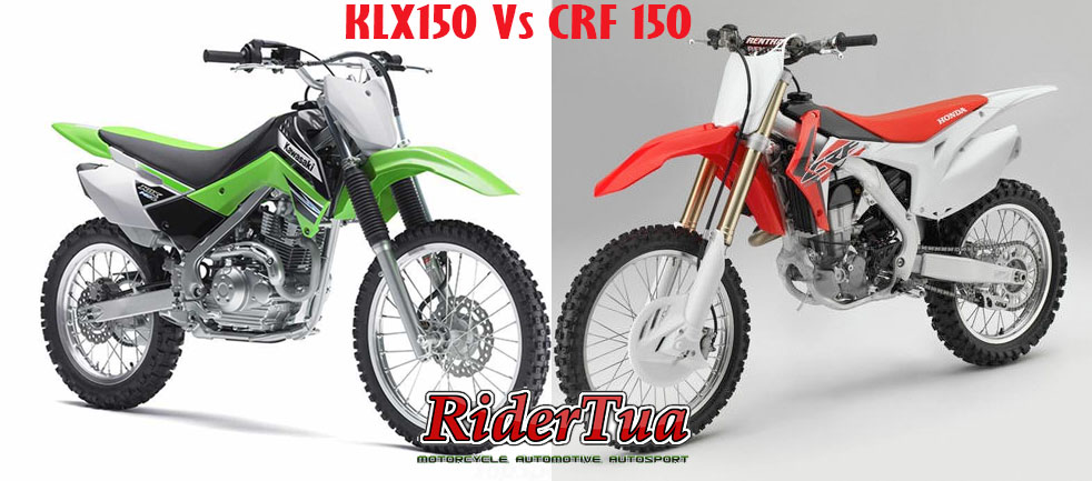 Klx 150 Vs Crf 150. Seperti Apa Rapatnya Pertahanan Kawasaki KLX 150 Series, Rival