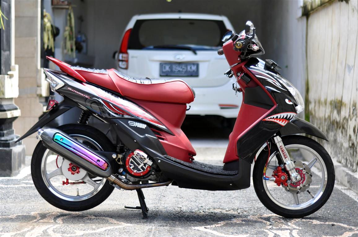 Modifikasi Mio Soul Warna Merah. 80 Modifikasi Motor Mio Soul Merah Marun Terbaru Dan Terkeren