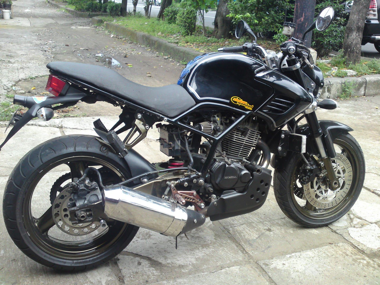 Modifikasi Tiger Revo Simple. Kumpulan Modifikasi Honda Tiger Simple