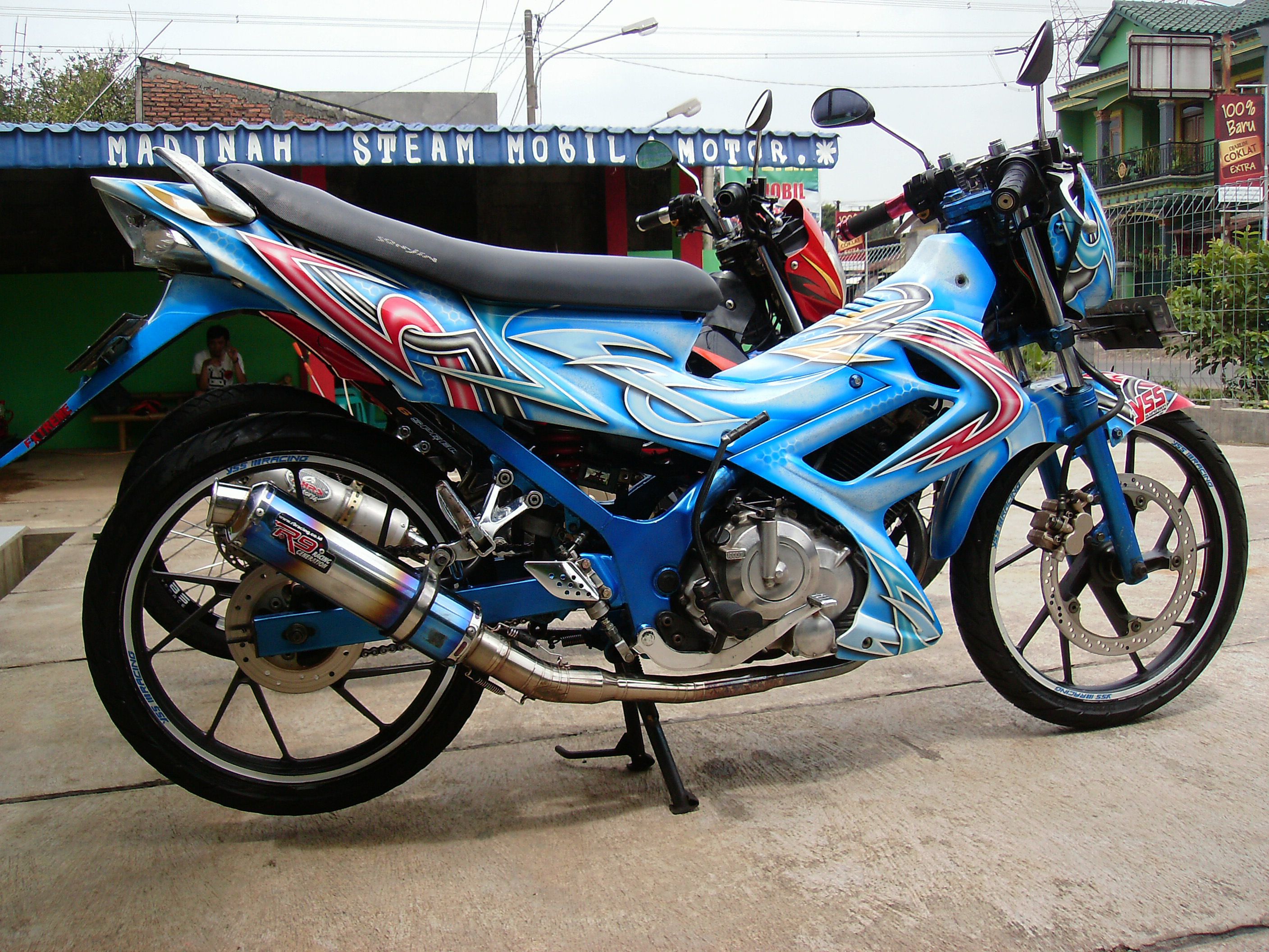 Warna Cat Rangka Motor Yang Bagus. Kumpulan Modif Warna Cat Rangka Motor