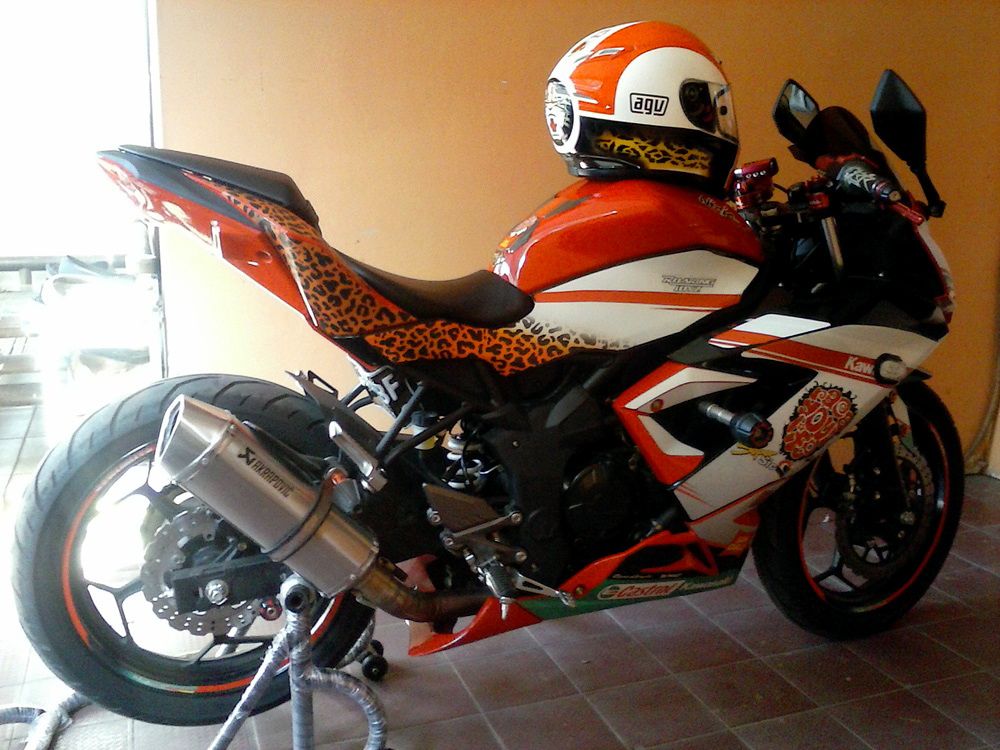 Modifikasi Ninja Rr Mono Velg Jari. 54+ Modifikasi Motor Kawasaki Ninja 250 Rr Mono, Konsep Terbaru!