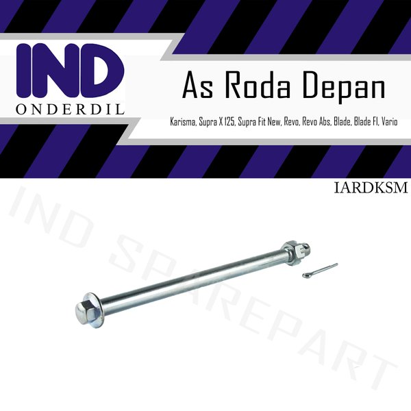 Ukuran As Roda Depan Supra X 125. Jual As Roda Depan Supra X 125 & Vario & Supra Fit New