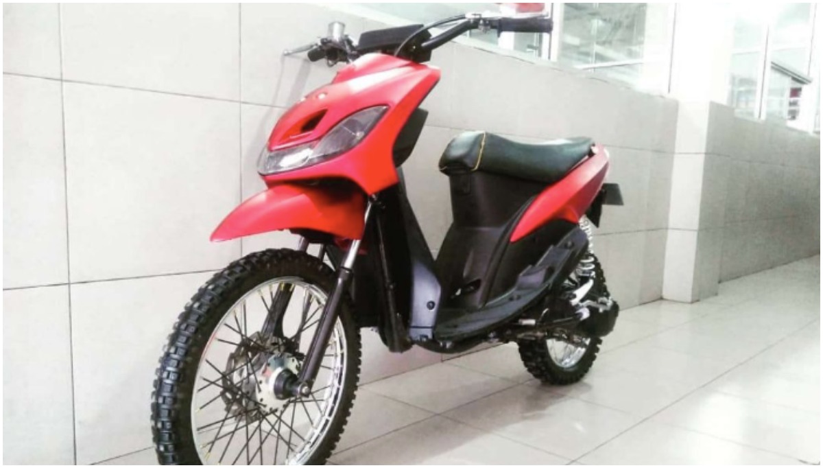 Modifikasi Motor Mio Trail. 4 Refrensi Modifikasi Mio, Dari Trail Hingga Baby Look