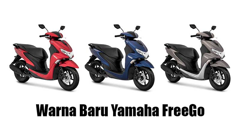 Warna Baru Yamaha Freego 2020. Warna Baru Yamaha FreeGo, Tampil Elegan Dan Kekinian