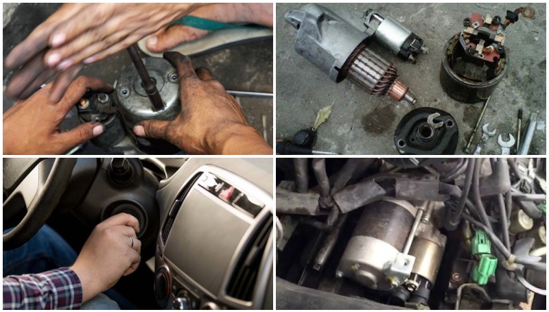 Ciri Arang Dinamo Starter Motor Habis. 7 Ciri-Ciri Dinamo Starter Mobil Rusak Dan Cara Mengatasinya
