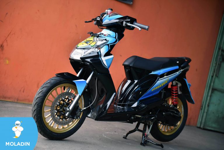 Modifikasi Motor Beat 2015. Modifikasi Motor Honda BEAT Konsep Rossi MotoGP