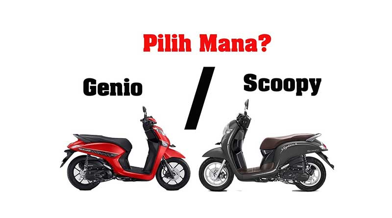 Genio Vs Scoopy 2021. Honda Genio VS Honda Scoopy, Pilih Yang Mana?