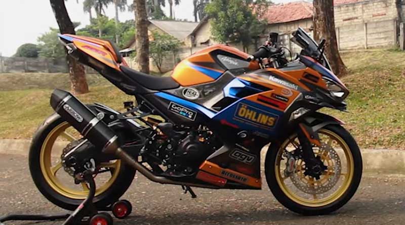 Ninja 250 Modifikasi Kontes. Spesifikasi Kawasaki Ninja 250 Modifikasi Vanessa 80 Jt