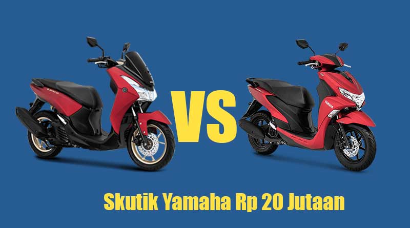 Yamaha Lexi Vs Yamaha Freego. Skutik Rp 20 Jutaan, Pilih Yamaha Lexi Atau Freego?