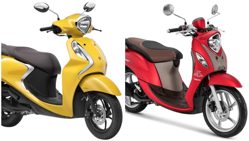 Bagasi Yamaha Fino. 5 Perbedaan Yamaha Fino Vs Fascino 125, Skutik Retro Beda