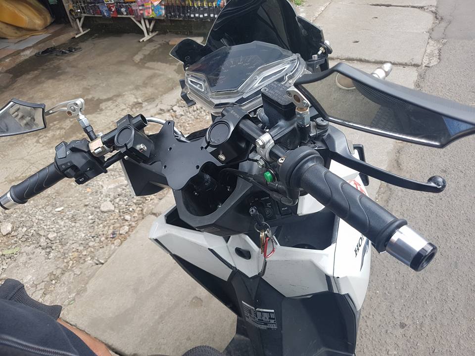 Beat Street Pakai Stang Jepit. Honda vario 150 pakai stang jepit