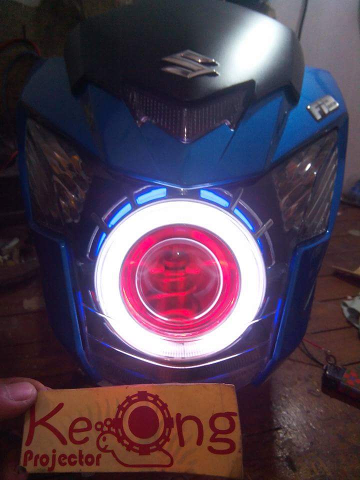 Proji Satria Fu. Lampu projie untuk satria fu injeksi