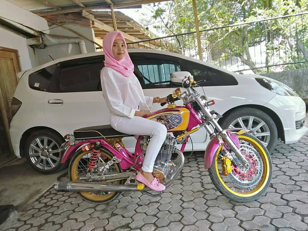 Vixion Old Putih Modif. Modif Vixion Old Putih