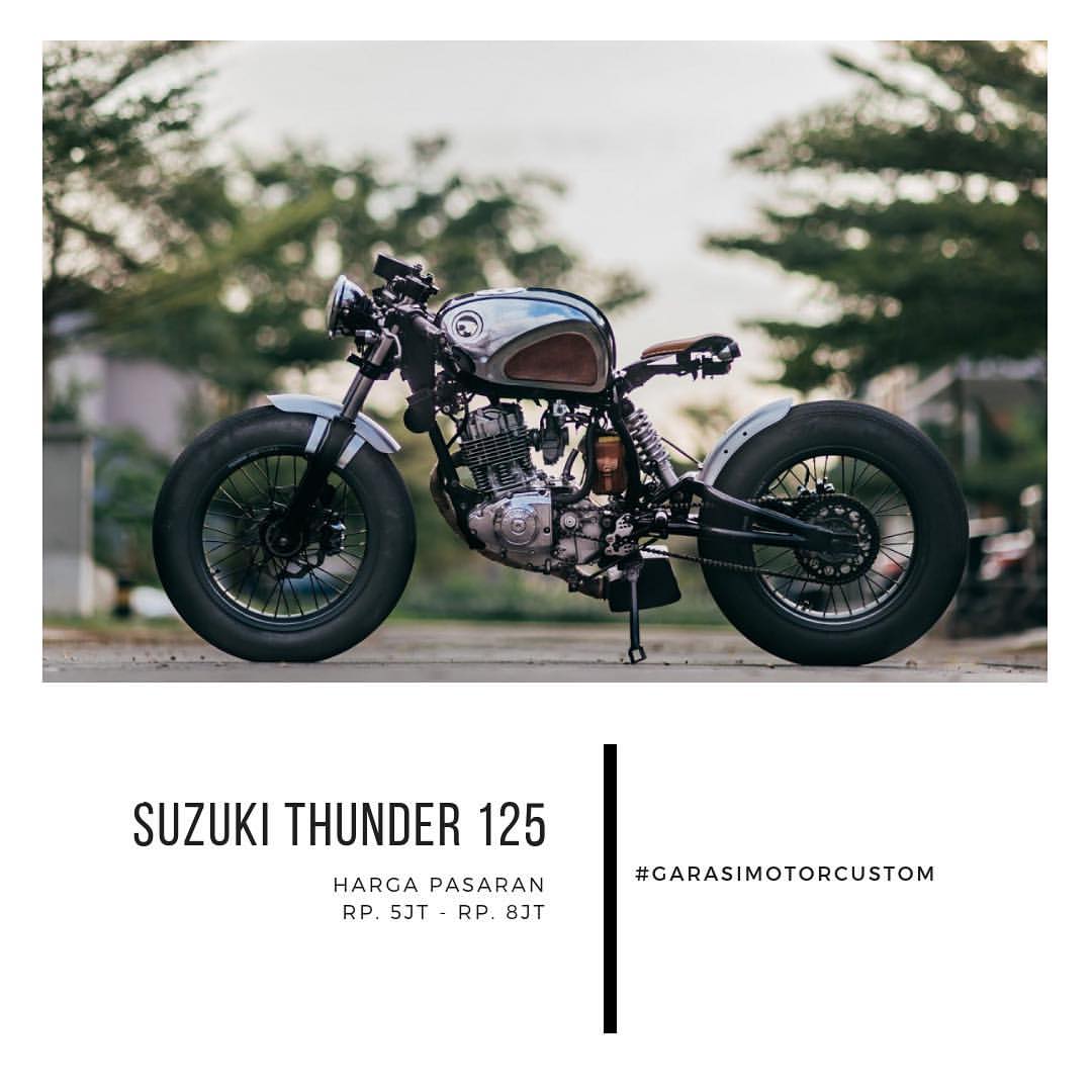 Modifikasi Motor Suzuki Thunder 125 Biar Bisa Ngebut. Modifikasi Motor Suzuki Thunder 125 Biar Bisa Ngebut