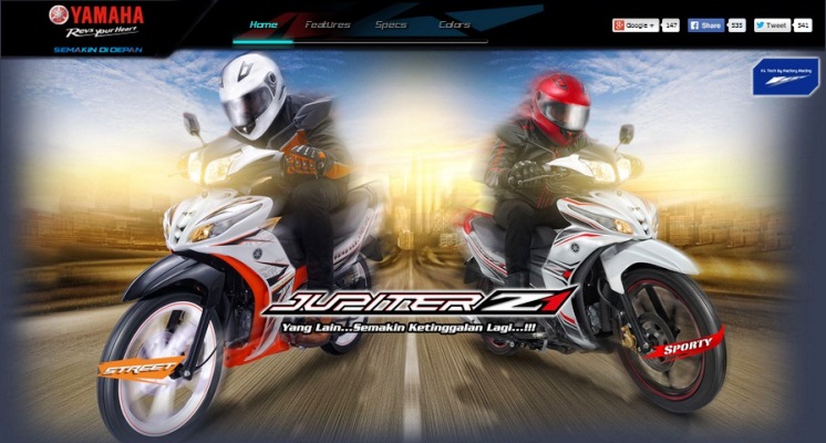 Spesifikasi Jupiter Z 2010. Harga Yamaha Jupiter Z Baru dan Bekas 2010-2015