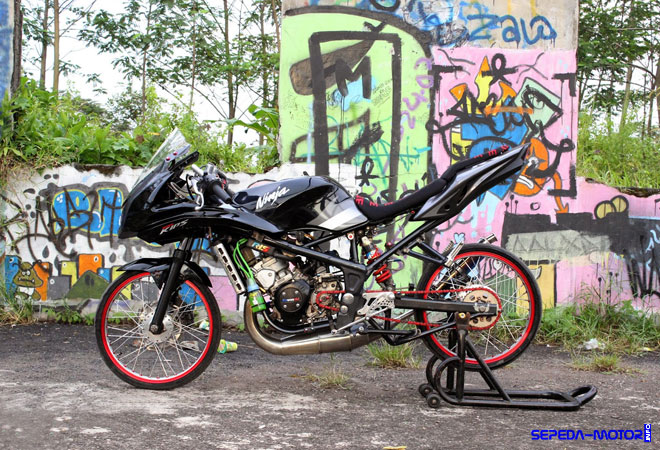 Cara Membuat Drag Ninja Rr. Trik Modifikasi Kawasaki Ninja Jadi Motor Drag