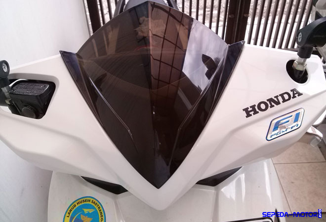 Cara Memasang Visor Honda Beat. Harga Aksesoris Visor Honda BeAT