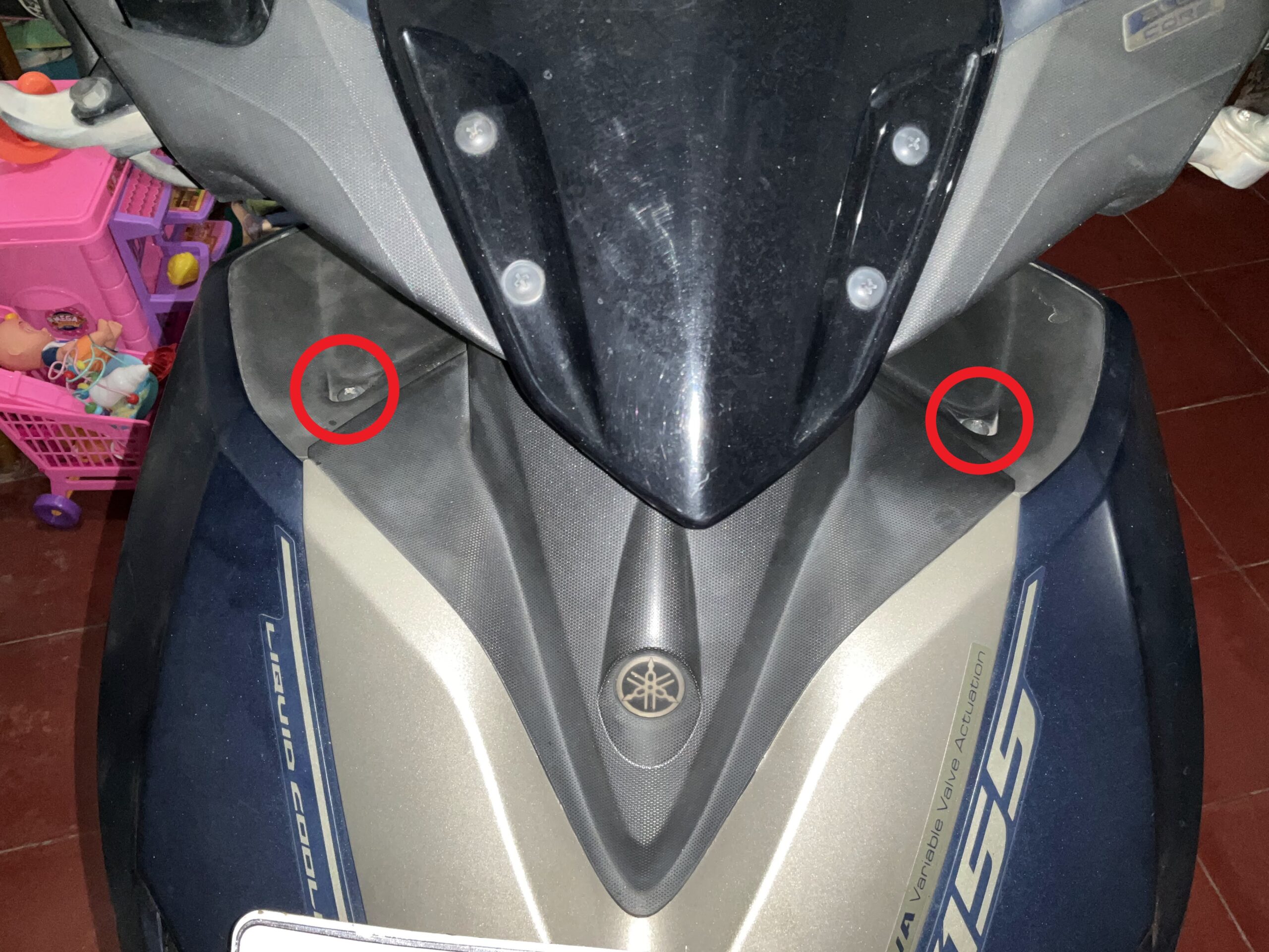 Body Depan Aerox. [Berhasil] Mengatasi Body Motor Getar Modal 10 Ribu (Aerox)