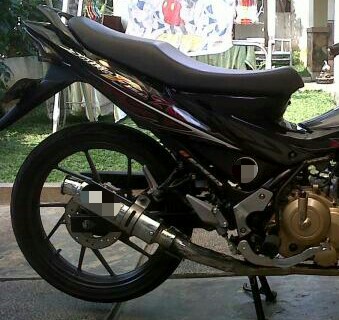 Knalpot Racing Vixion Suara Ninja. Suara knalpot racing Vixion dan FU rata-rata kok ga enak didengar ya