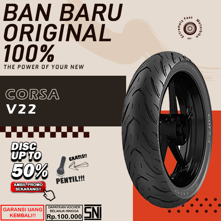 Ban Beat Tubeless. Jual Ban Motor Beat Tubeless 70/90 Ring 14 Ban Tubles Depan