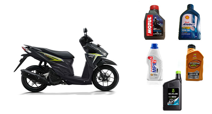 Oli Vario 125 Pgm Fi. 5 Oli Yang Bagus Untuk Vario 125 PGM FI Murah 2021