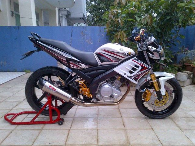 Modifikasi Vixion 2012 Merah. Hasil Modifikasi Vixion Tahun 2012 Total Biaya Modif 12 jutaan