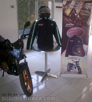 Jaket Satria Fu. Hadiah Langsung Helm Fullface dan Jaket Esklusive Untuk