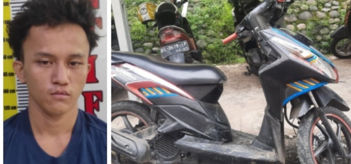 Sepeda Motor Bravo. Bravo! Polres Lahat Berhasil Meringkus Tersangka Kasus