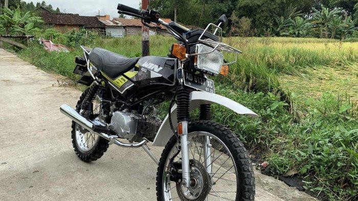 Modifikasi Win Jadi Trail. Honda WIN Bergaya Semi Trail, Ubah Tampilan Motor Legendaris