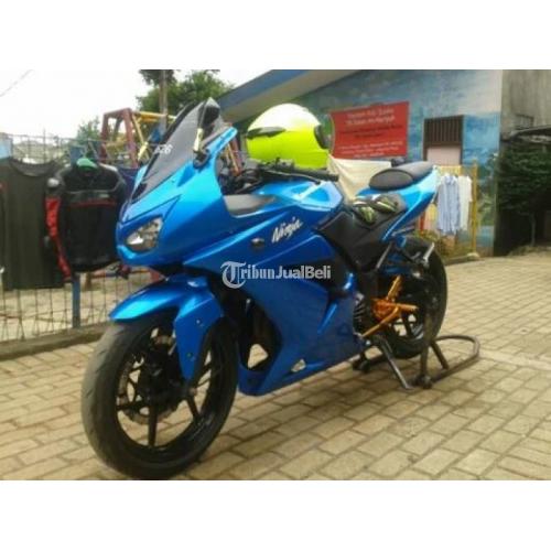 Harga Ban Corsa Ninja 250 Karbu. Kawasaki Ninja 250 Karbu Tahun 2010 Warna Biru Kinclong Mulus