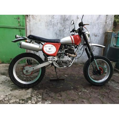 Megapro Mono Modif Supermoto. Motor Honda Mega Pro Engkol Modif Trail Vintage Supermoto