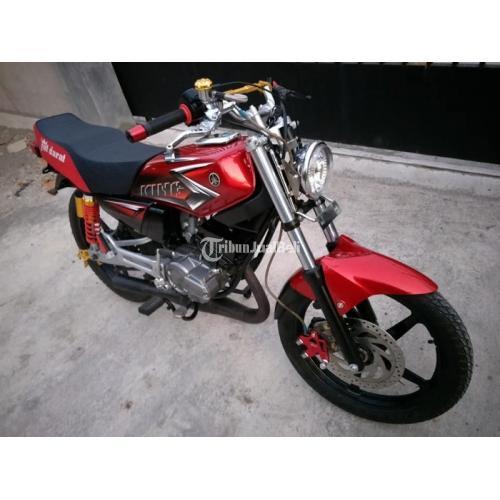 Modifikasi Motor Rx King Solo. Motor Yamaha RX King Merah Merona AD Solo Plat AD Pajak Jalan