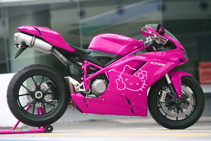 Contoh Skotlet Motor Beat. Modif skotlet hello kitty bikin motor tambah pretty.