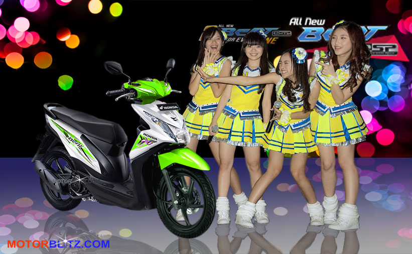 Velg Honda Beat Warna Warni. Warna warni New Honda BeAT eSP with Nabilah, Melody, Yupi