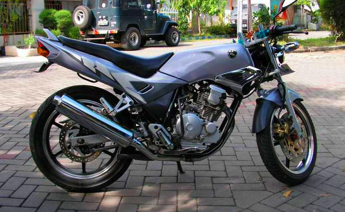 Cara Meninggikan Shock Belakang Scorpio. Yamaha Scorpio Z nungging tanpa Arm Relay dan Conrod