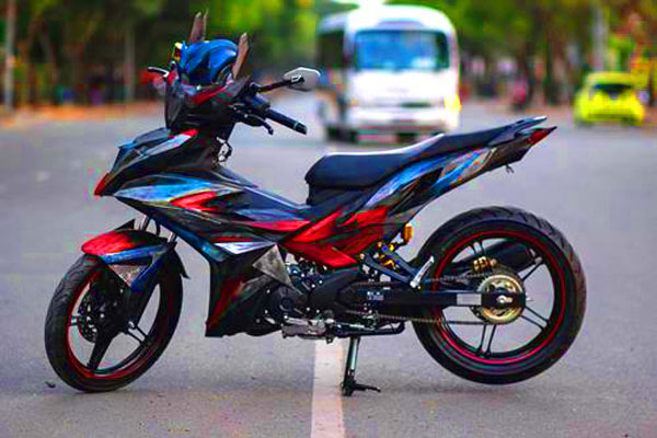 Modifikasi Motor Jupiter Mx King 150. Modifikasi New Yamaha Jupiter MX King 150.