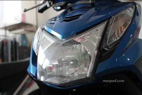 Cara Mengatasi Cahaya Lampu Motor Menyebar. Bentuk Headlamp tentukan intensitas dan pantulan cahaya