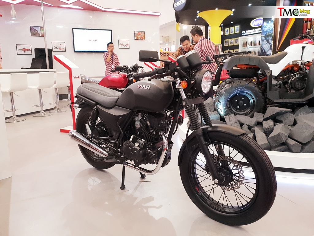 Harga Viar Vintage 200. VIAR resmi Kenalkan Viar VINTECH 200 di #GIIAS2018 . . . Retro