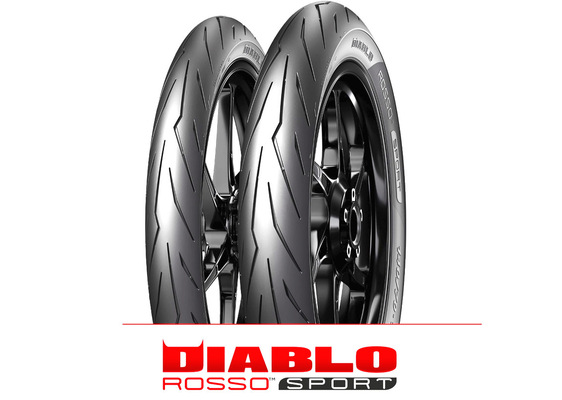 Ukuran Ban Paling Kecil Ring 17. Ban Pirelli Diablo Rosso Sport hadir Mulai Ukuran 70/90-17 sampai