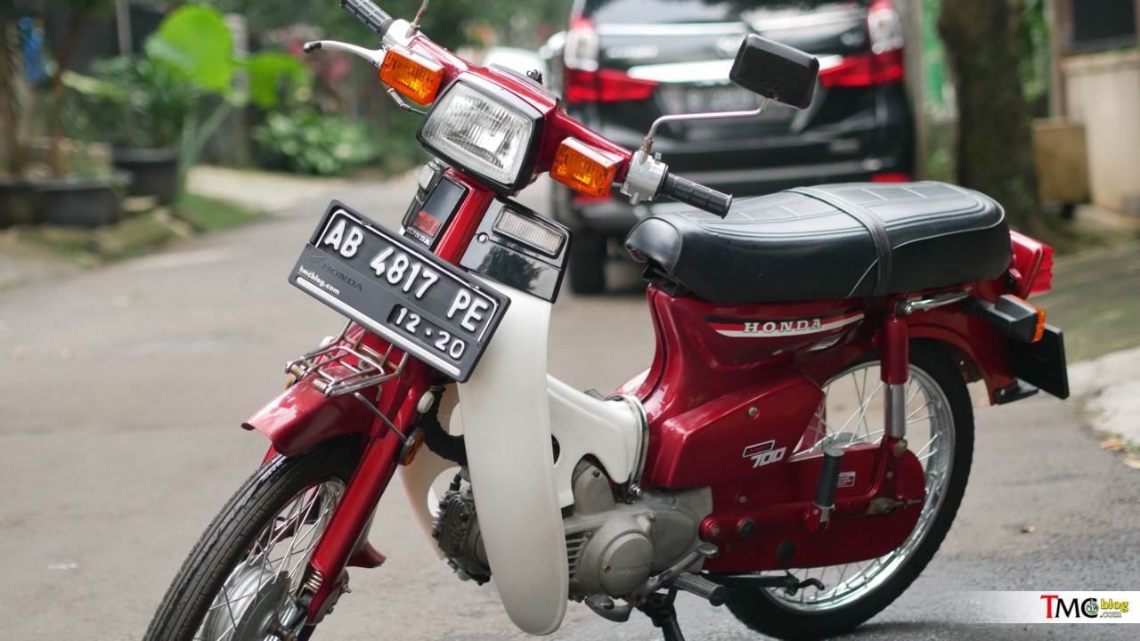 Honda Super Cub 700. Galeri Sebelum dan Sesudah Restorasi Honda Supercub C700