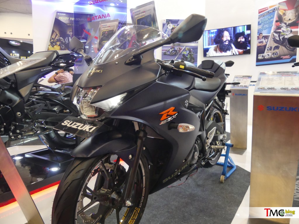 Gsx R150 Biru. Suzuki Juga Hadirkan GSX-R150 Biru Matte Di #GIIAS2019