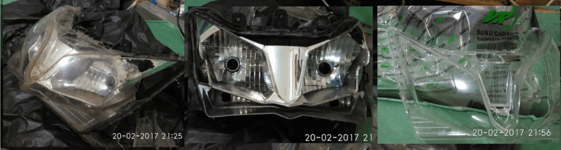 Cara Ganti Lampu Depan Vario 125. Cara Ganti Mika Headlamp Vario 125 Yang Pecah