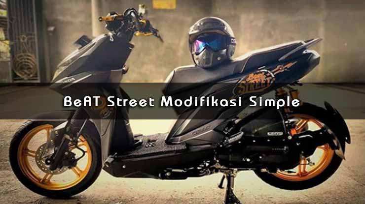 Velg Beat Modifikasi. 40 BeAT Street Modifikasi Simple Warna, Velg, Ban & Suspensi