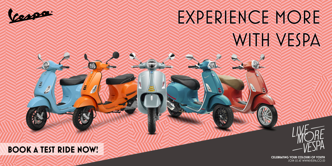 Servis Vespa Matic. Servis di Bengkel Resmi Motoplex Vespa