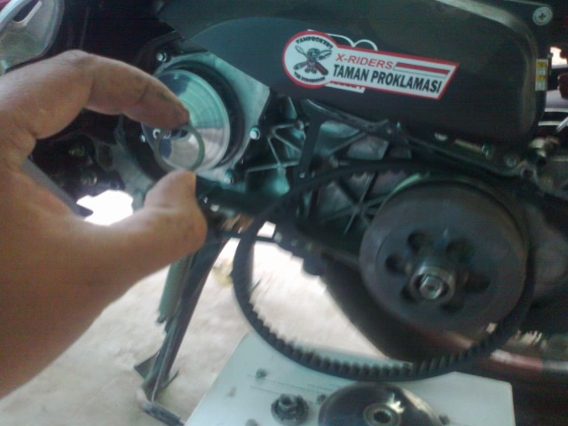 Ukuran Roller X Ride Buat Tanjakan. Tips Ringan menambah akselerasi tarikan awal yamaha x ride