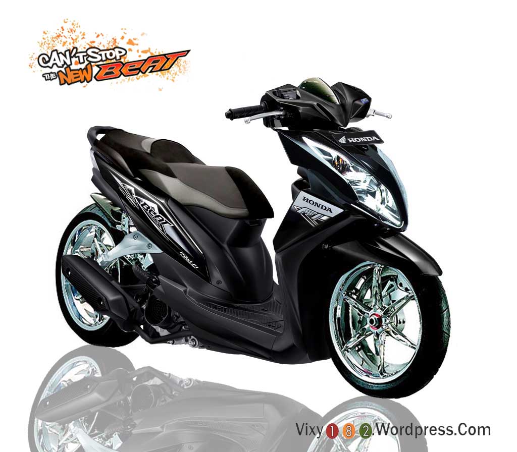Modifikasi Motor Honda Beat Injeksi. Kumpulan Gambar Modifikasi Honda Beat Injeksi